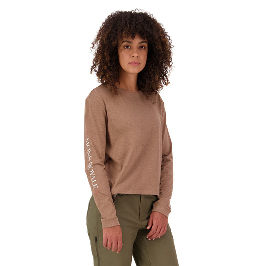 Yonder Merino Organic Cotton Long Sleeve - Mocha