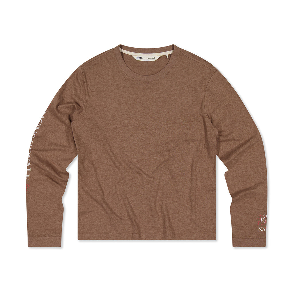 Yonder Merino Organic Cotton Long Sleeve - Mocha