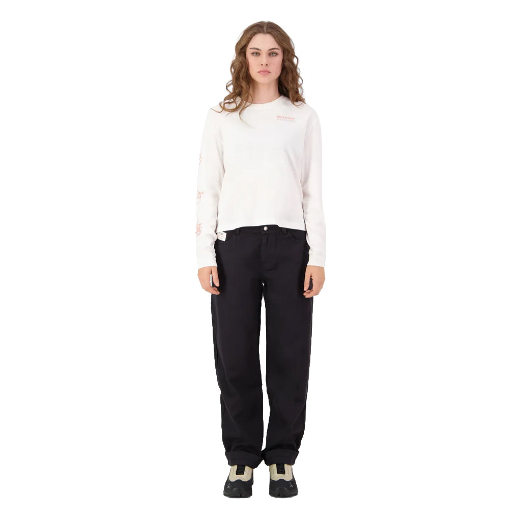 Yonder Merino Organic Cotton Long Sleeve - Vintage White