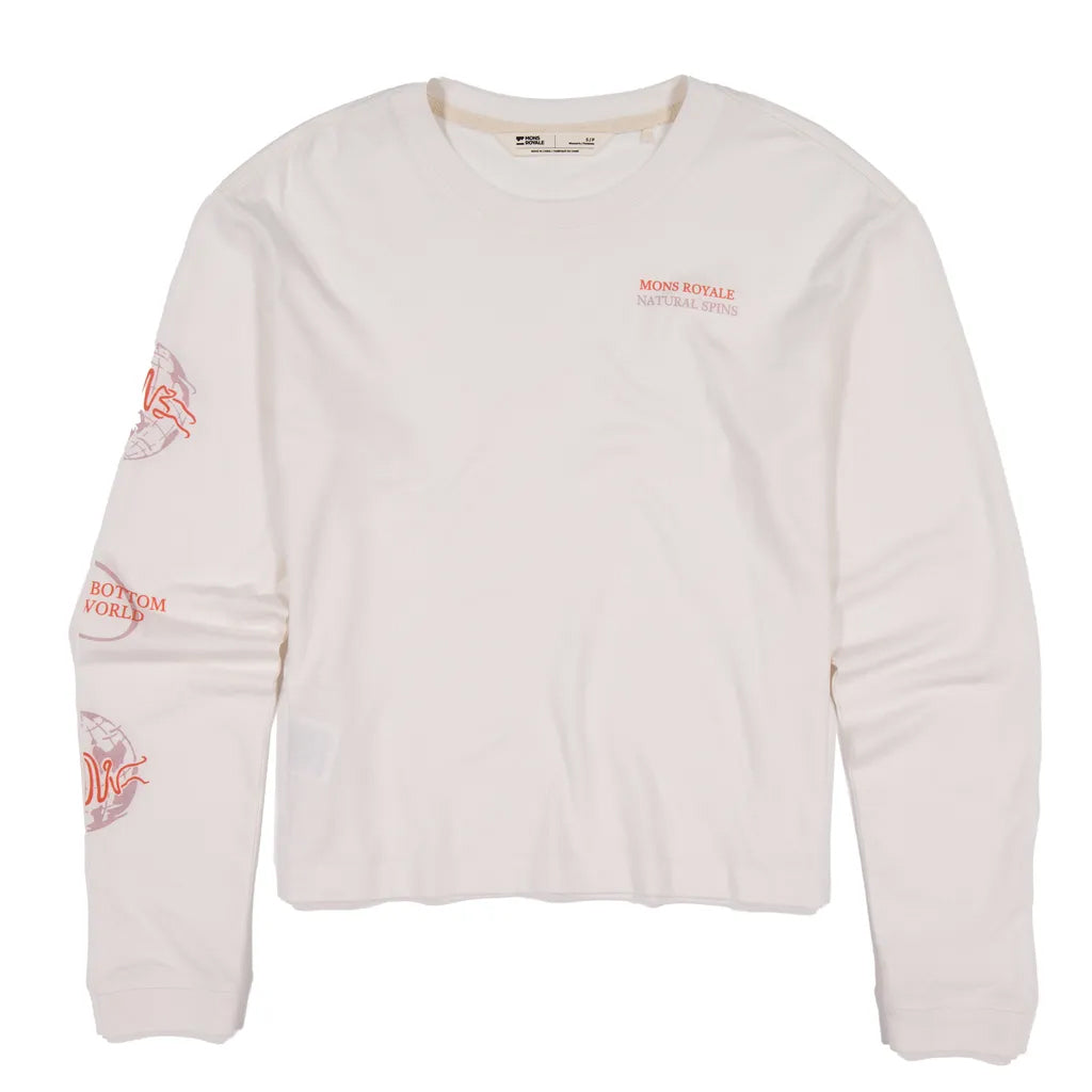 Yonder Merino Organic Cotton Long Sleeve - Vintage White