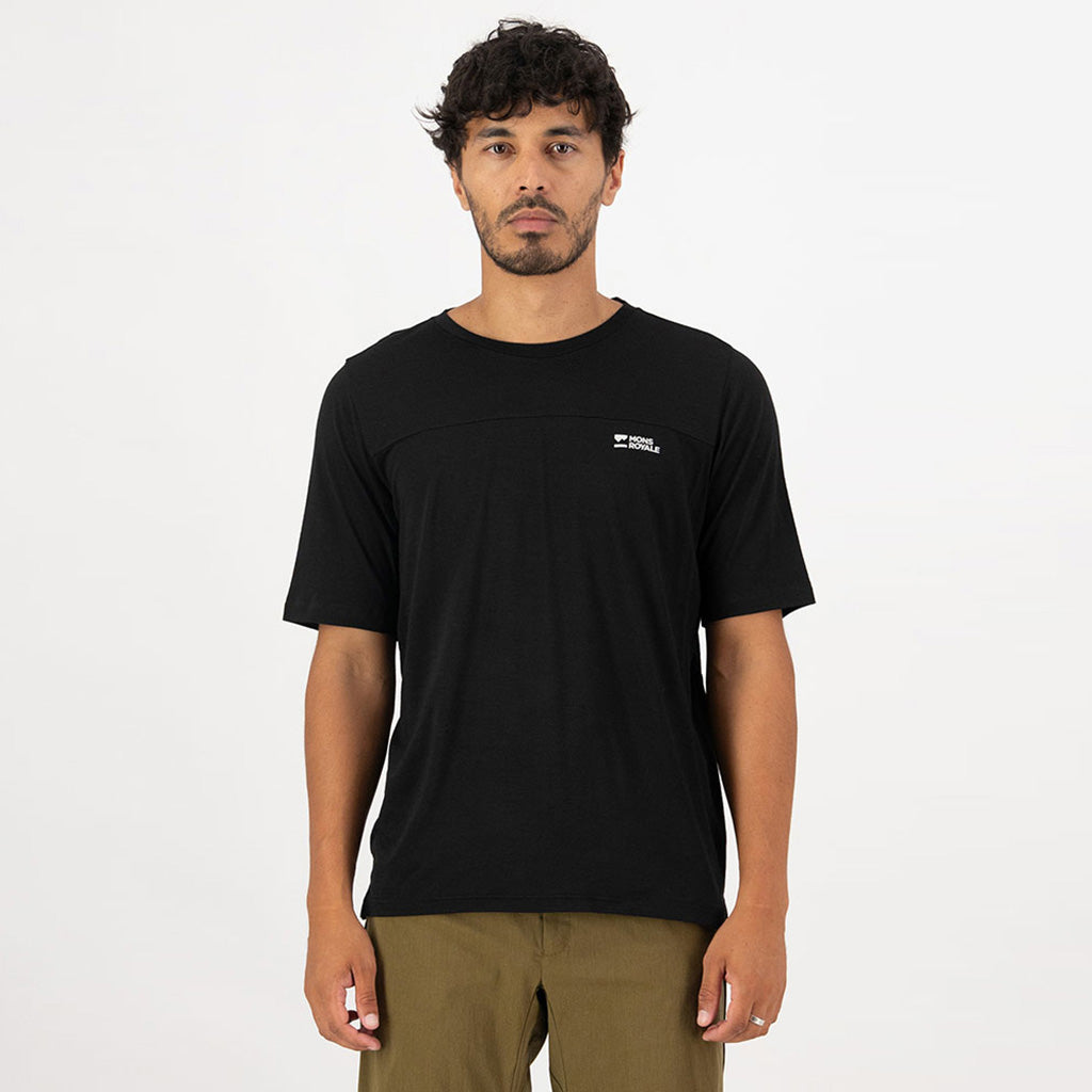 M Diversion Merino Bike Jersey Short Sleeve Black