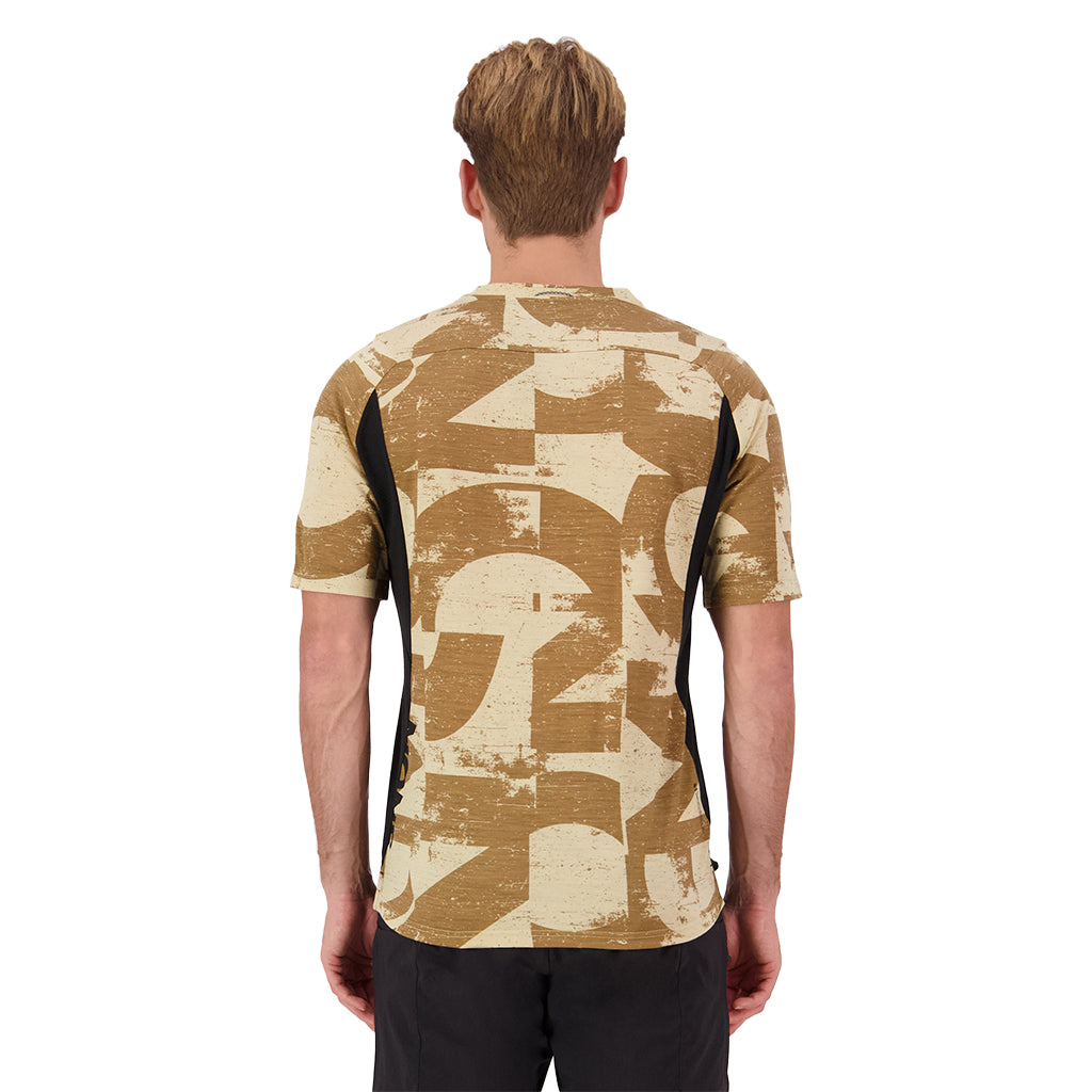 Diversion Merino Bike Jersey Short Sleeve - MR Grunge/Black