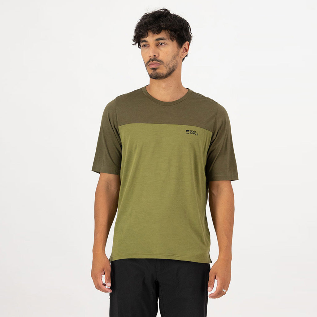 M's Diversion Merino Bike Jersey Short Sleeve Fern
