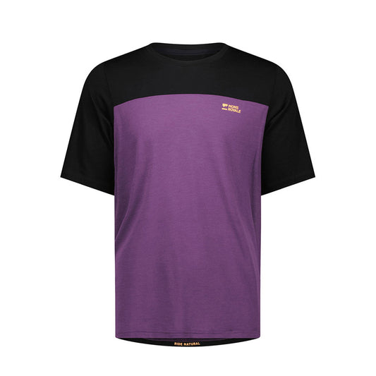 Mens Diversion Merino Bike Jersey Short Sleeve BLK