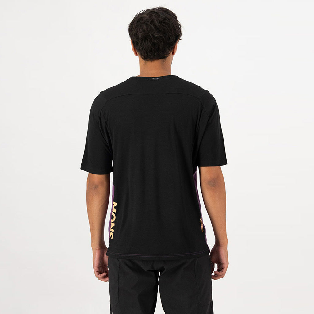 Mens Diversion Merino Bike Jersey Short Sleeve BLK