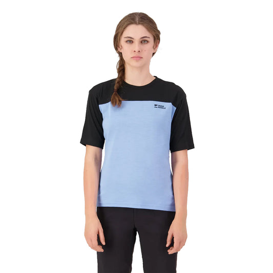 Diversion Merino Bike Jersey Short Sleeve - Moonstone/Black