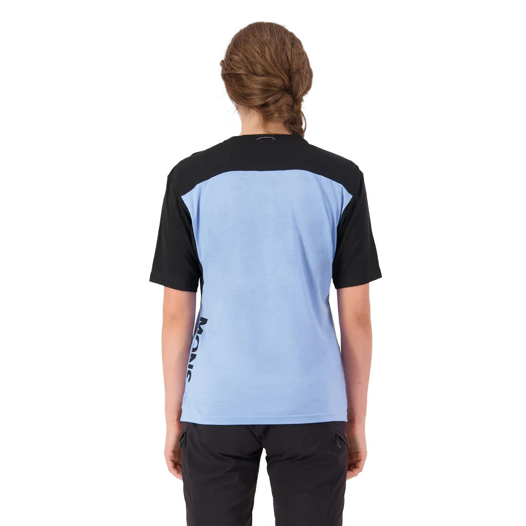 Diversion Merino Bike Jersey Short Sleeve - Moonstone/Black