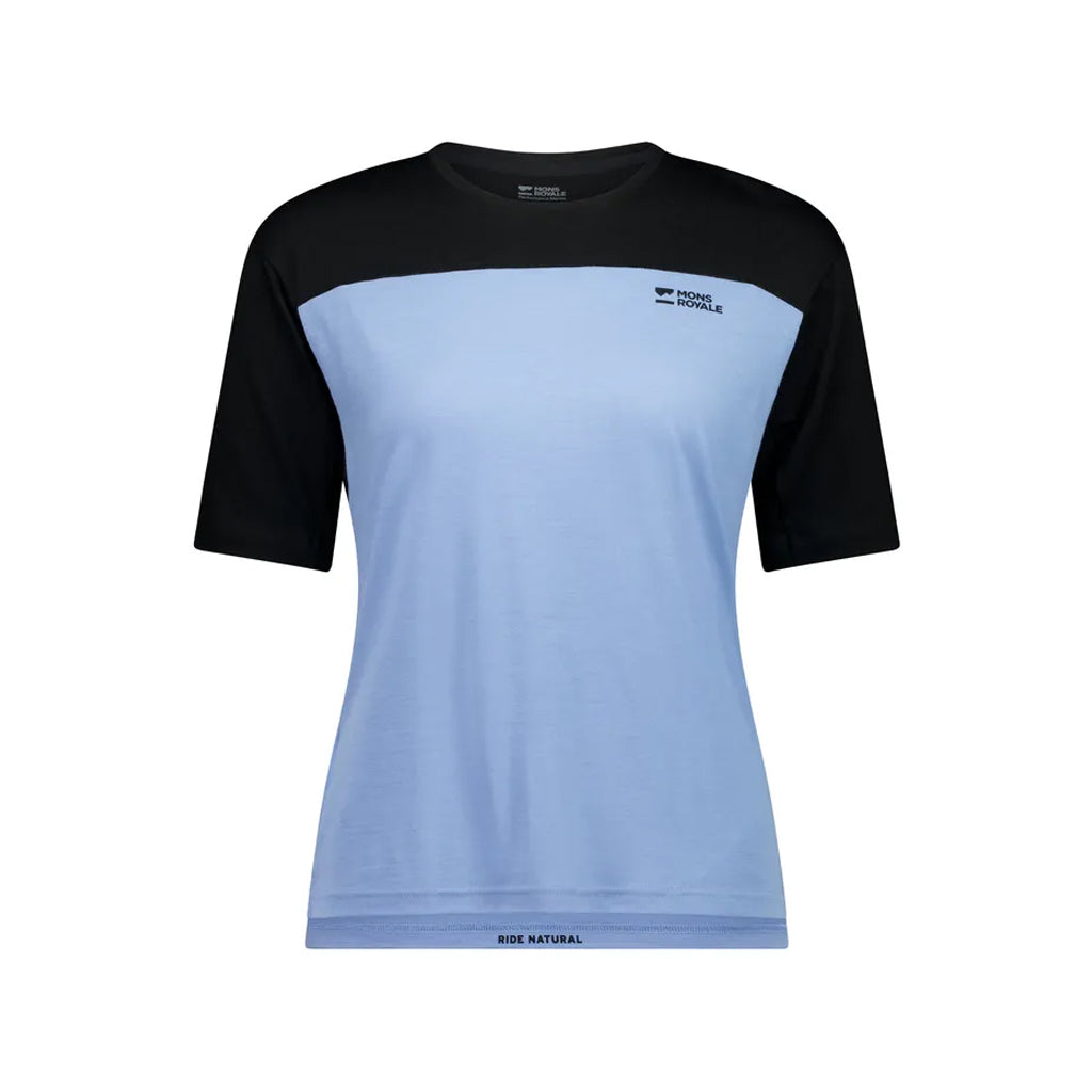 Diversion Merino Bike Jersey Short Sleeve - Moonstone/Black