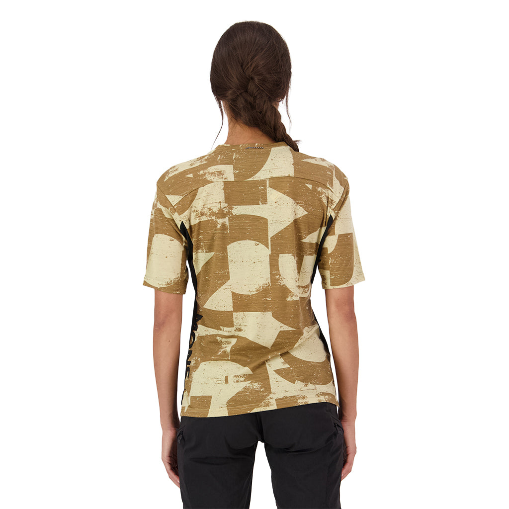 Diversion Merino Bike Jersey Short Sleeve - MR Grunge/Black