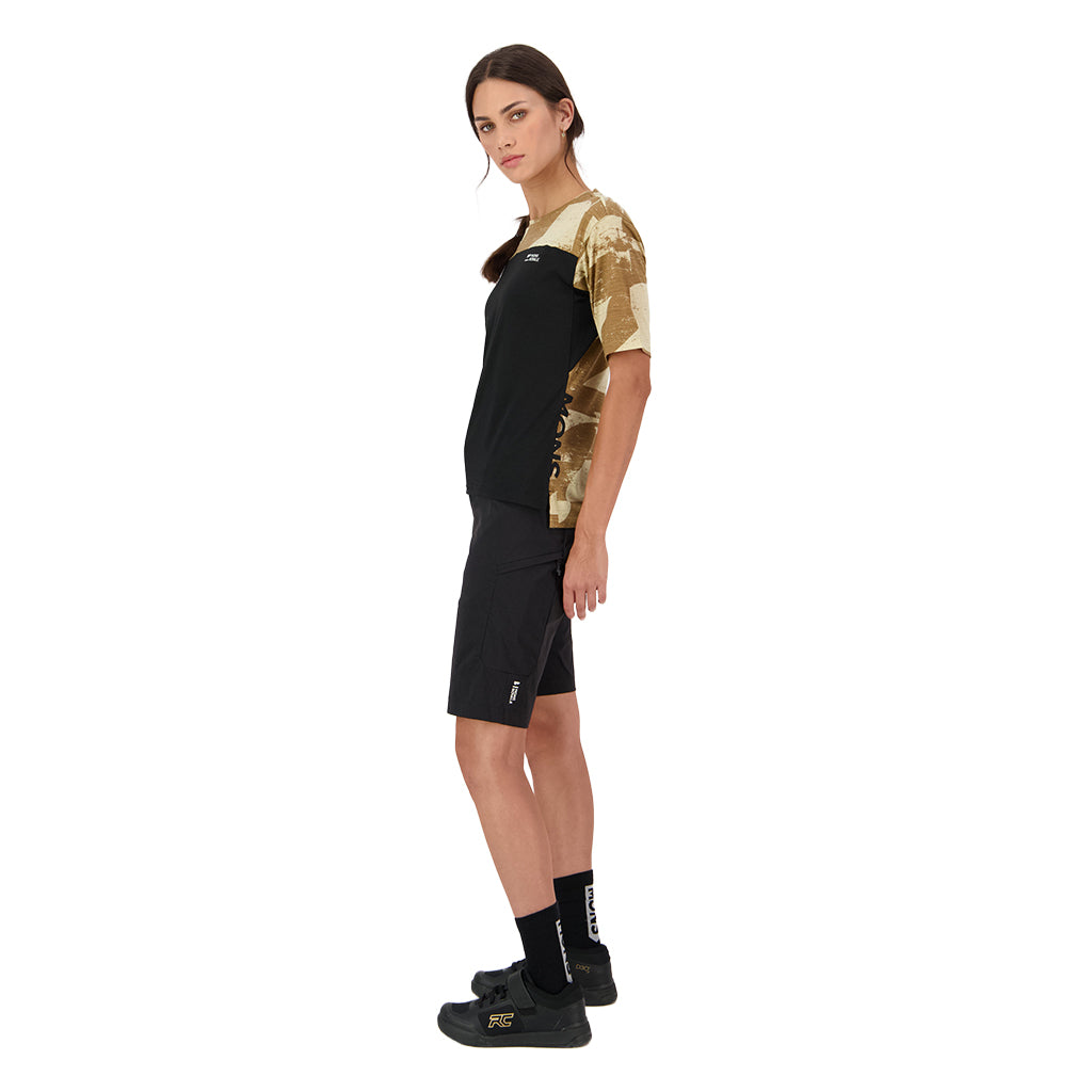 Diversion Merino Bike Jersey Short Sleeve - MR Grunge/Black