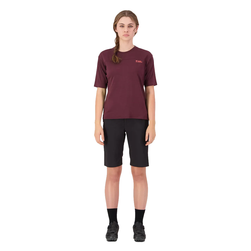 Diversion Merino Bike Jersey Short Sleeve - Fig