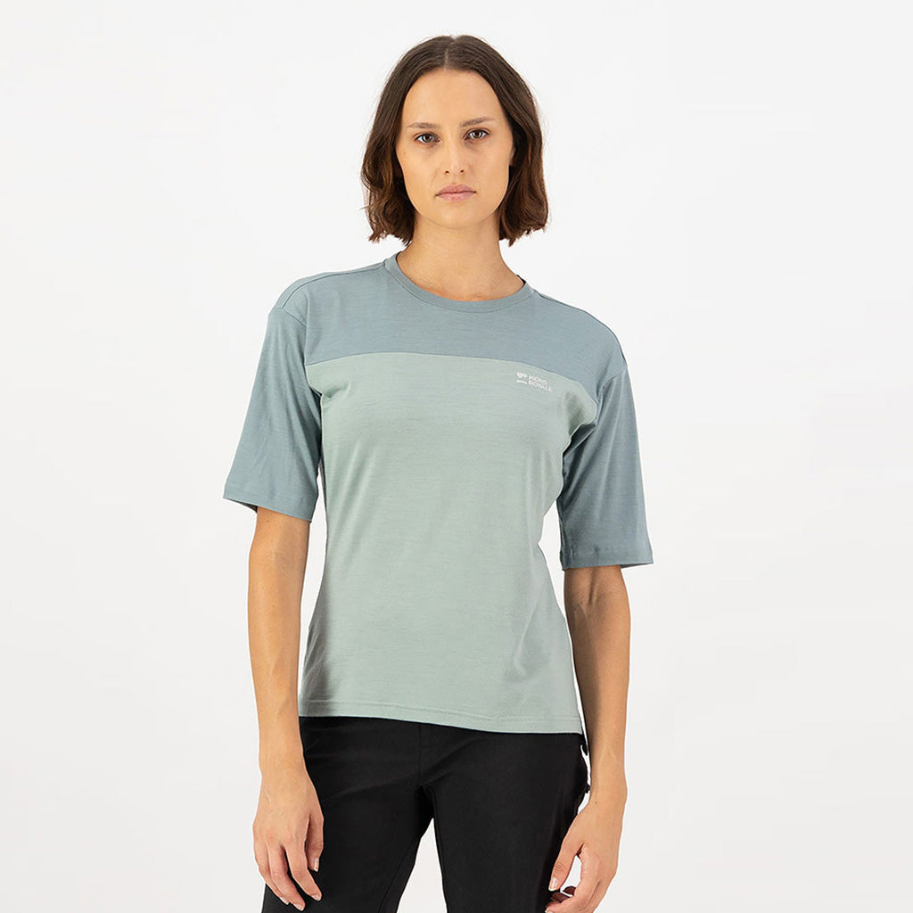W's Diversion Merino Bike Jersey Short Sleeve Dew