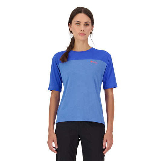 Diversion Merino Bike Jersey Short Sleeve - Ocean/Ultramarine