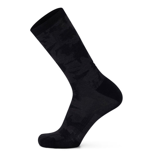 Atlas Crew Sock Plaited Black