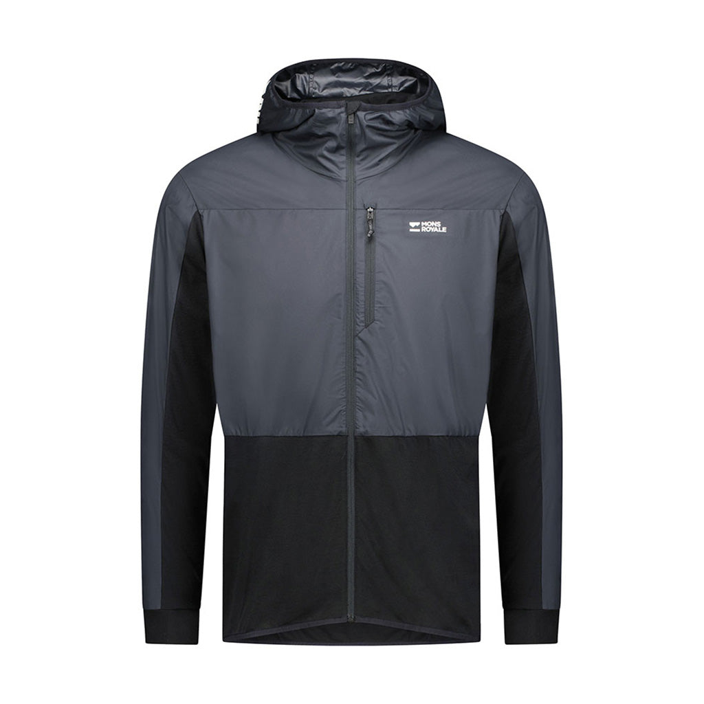 Mens Diversion Merino Wind Jacket Black
