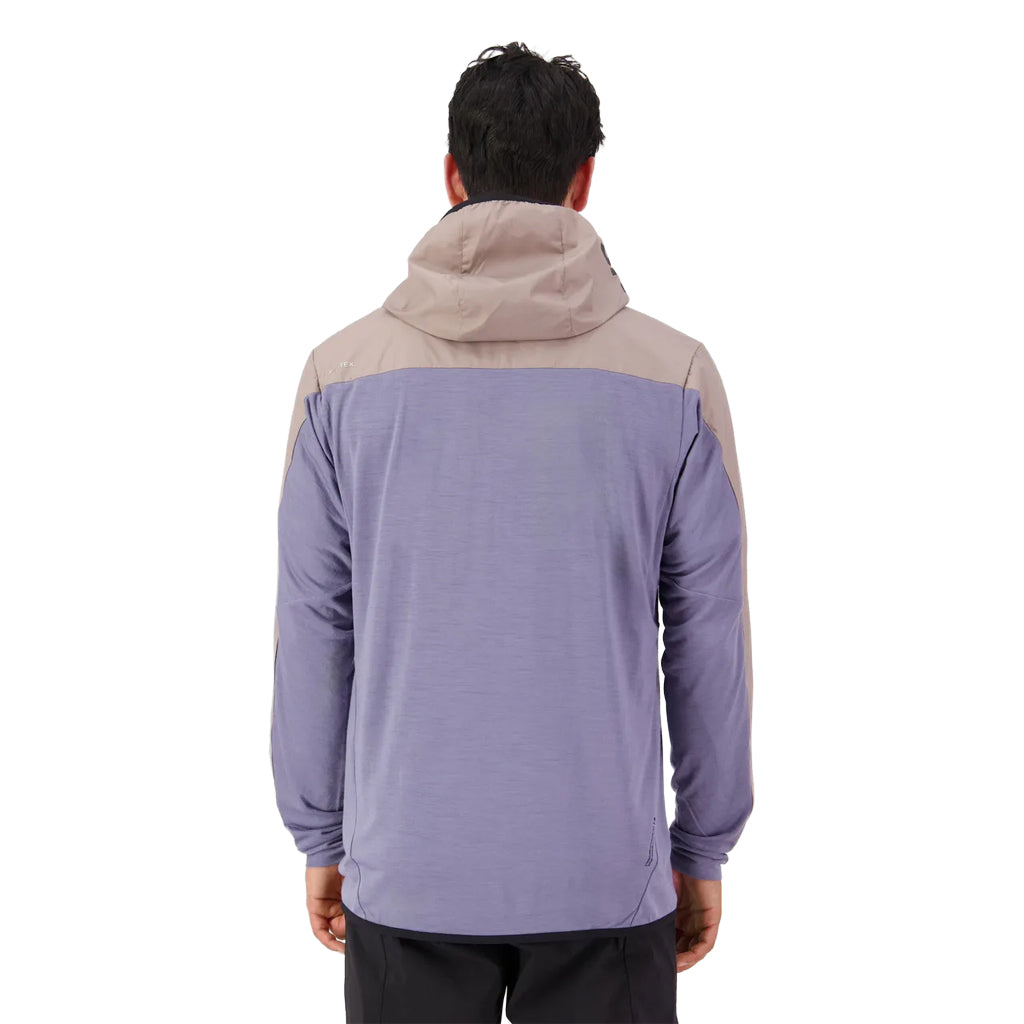 Diversion Merino Wind Jacket - Cinder/Blue Granite