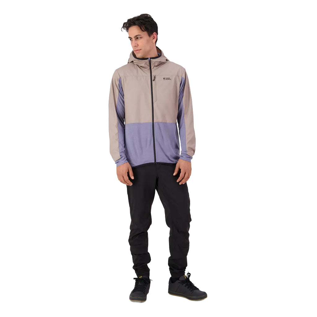 Diversion Merino Wind Jacket - Cinder/Blue Granite