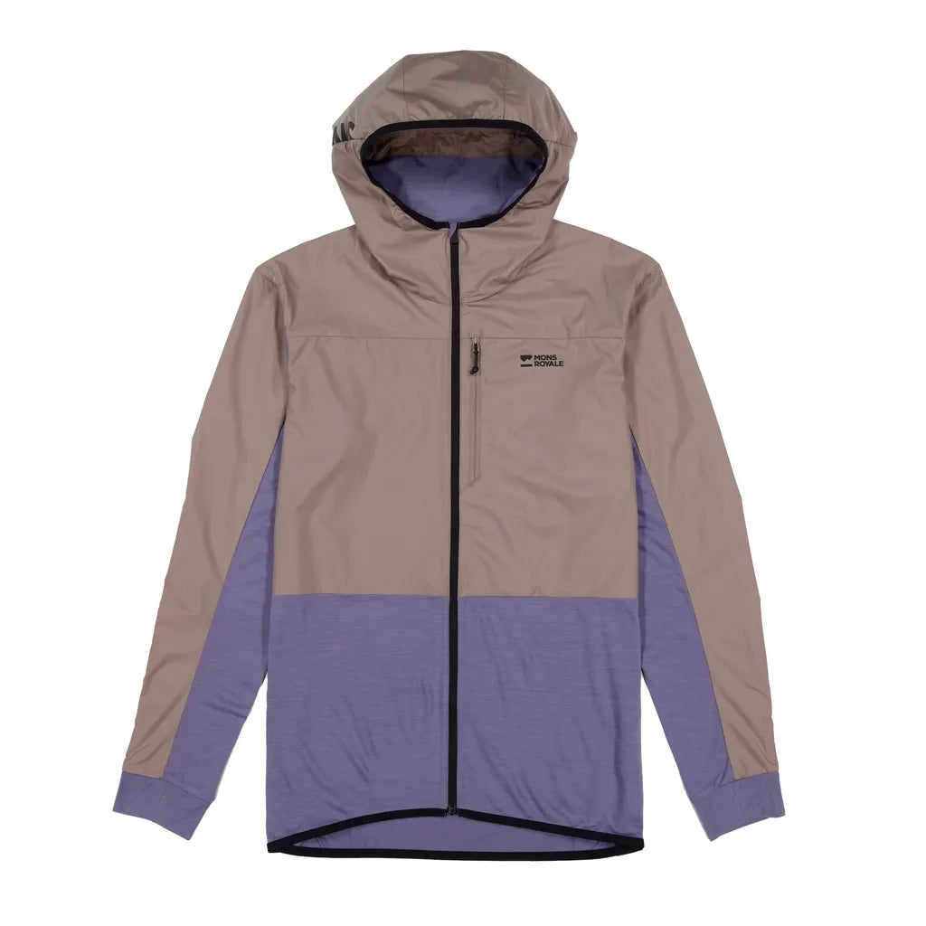Diversion Merino Wind Jacket - Cinder/Blue Granite