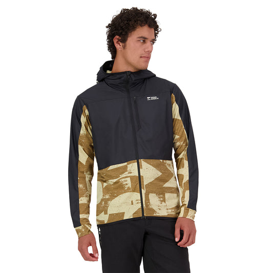 Diversion Merino Wind Jacket - MR Grunge/Black