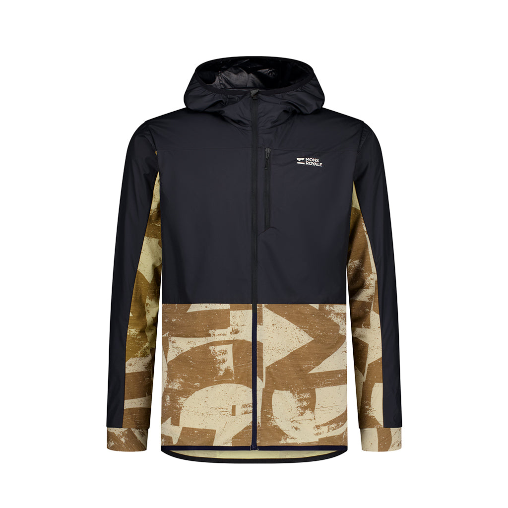 Diversion Merino Wind Jacket - MR Grunge/Black