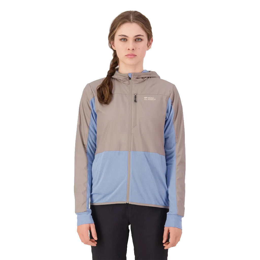 Diversion Merino Wind Jacket - Moonstone/Cinder