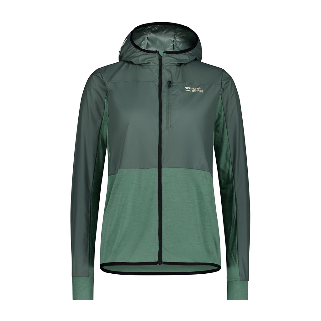 Diversion Merino Wind Jacket - Thyme/Cypress