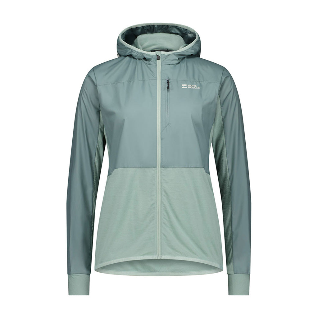 W's Diversion Merino Wind Jacket Dew / Desert Sage