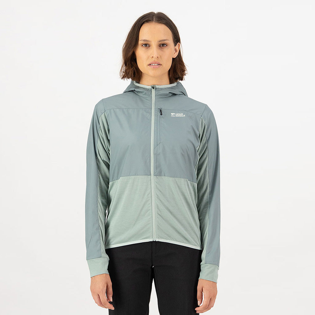 W's Diversion Merino Wind Jacket Dew / Desert Sage