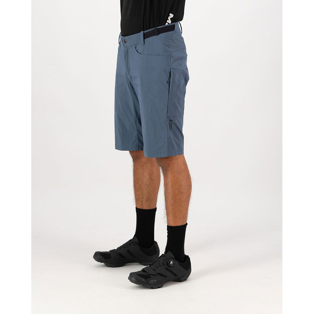 Mens Diversion Merino Trail Shorts Abyss