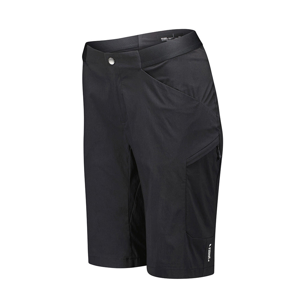 Womens Diversion Merino Trail Shorts Black