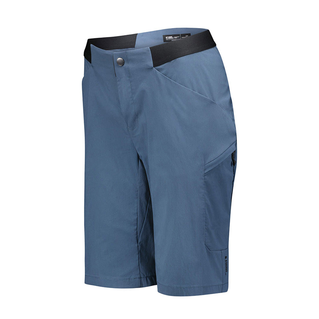 Womens Diversion Merino Trail Shorts Abyss