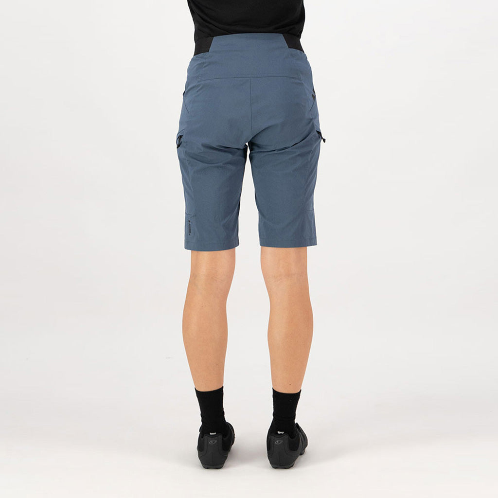 Womens Diversion Merino Trail Shorts Abyss