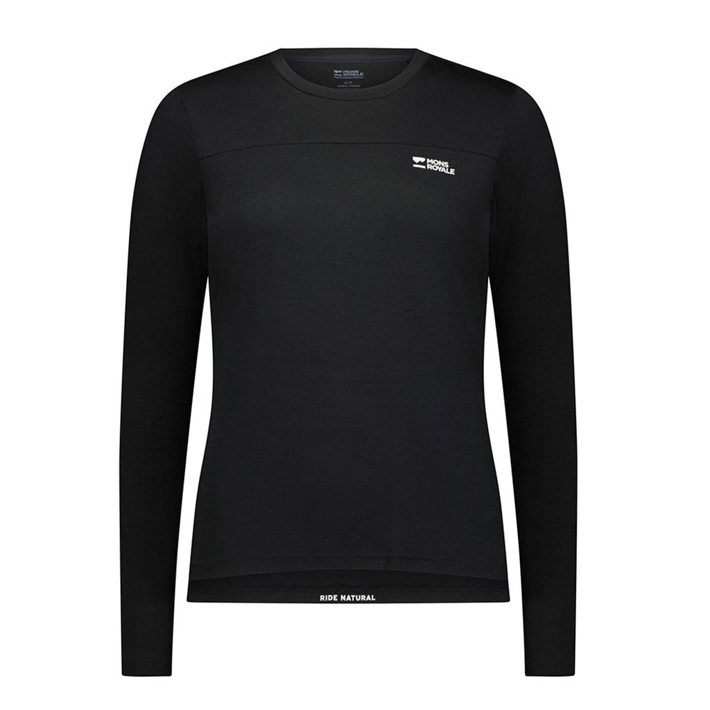 W's Diversion Merino Bike Jersey Long Sleeve Black