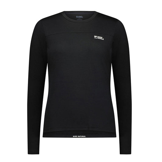W's Diversion Merino Bike Jersey Long Sleeve Black