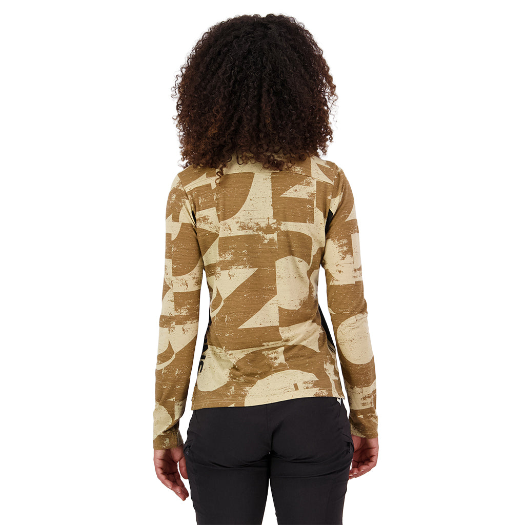 Diversion Merino Bike Jersey Long Sleeve - MR Grunge/Black