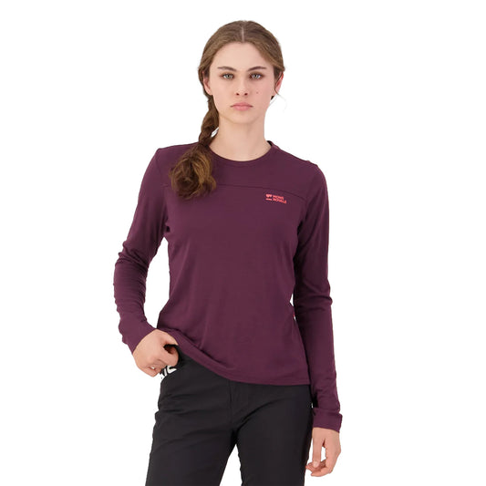 Diversion Merino Bike Jersey Long Sleeve - Fig