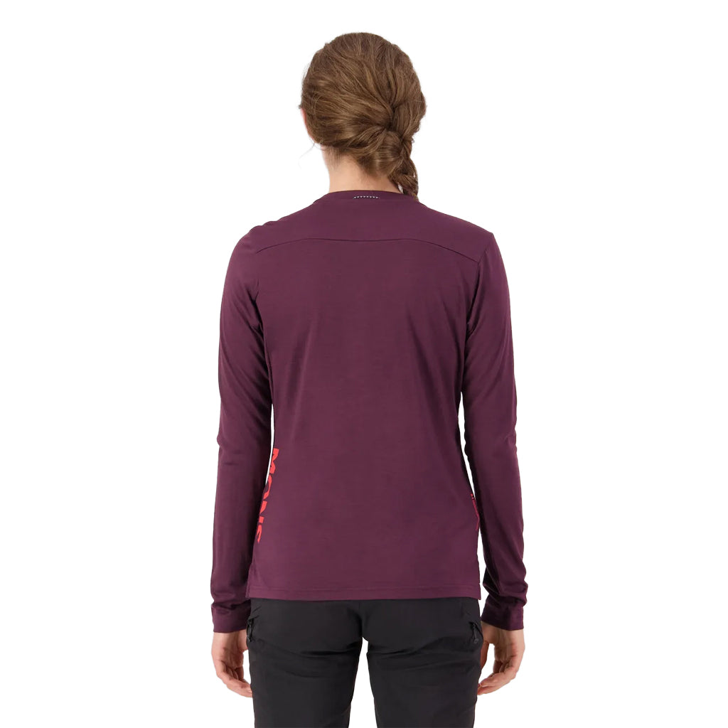 Diversion Merino Bike Jersey Long Sleeve - Fig