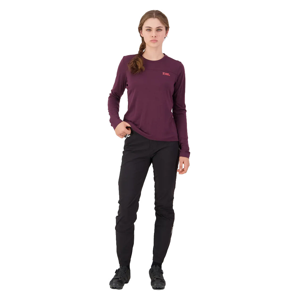 Diversion Merino Bike Jersey Long Sleeve - Fig