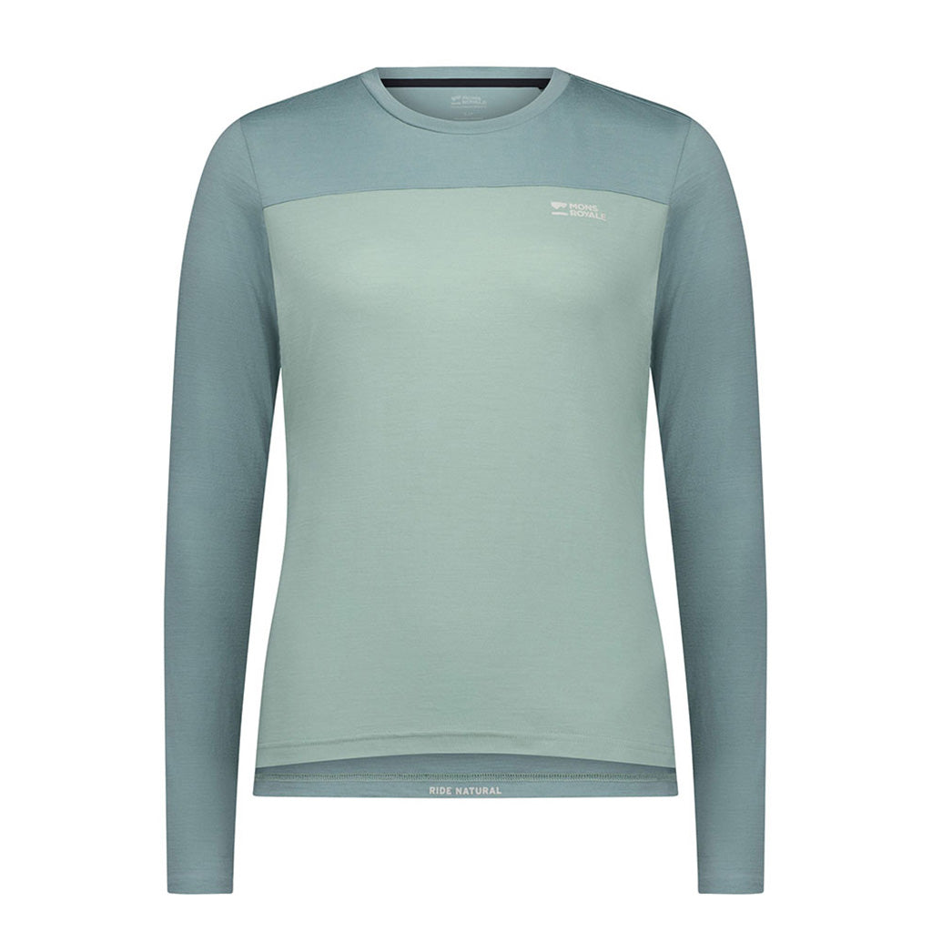 W's Diversion Merino Bike Jersey Long Sleeve Dew