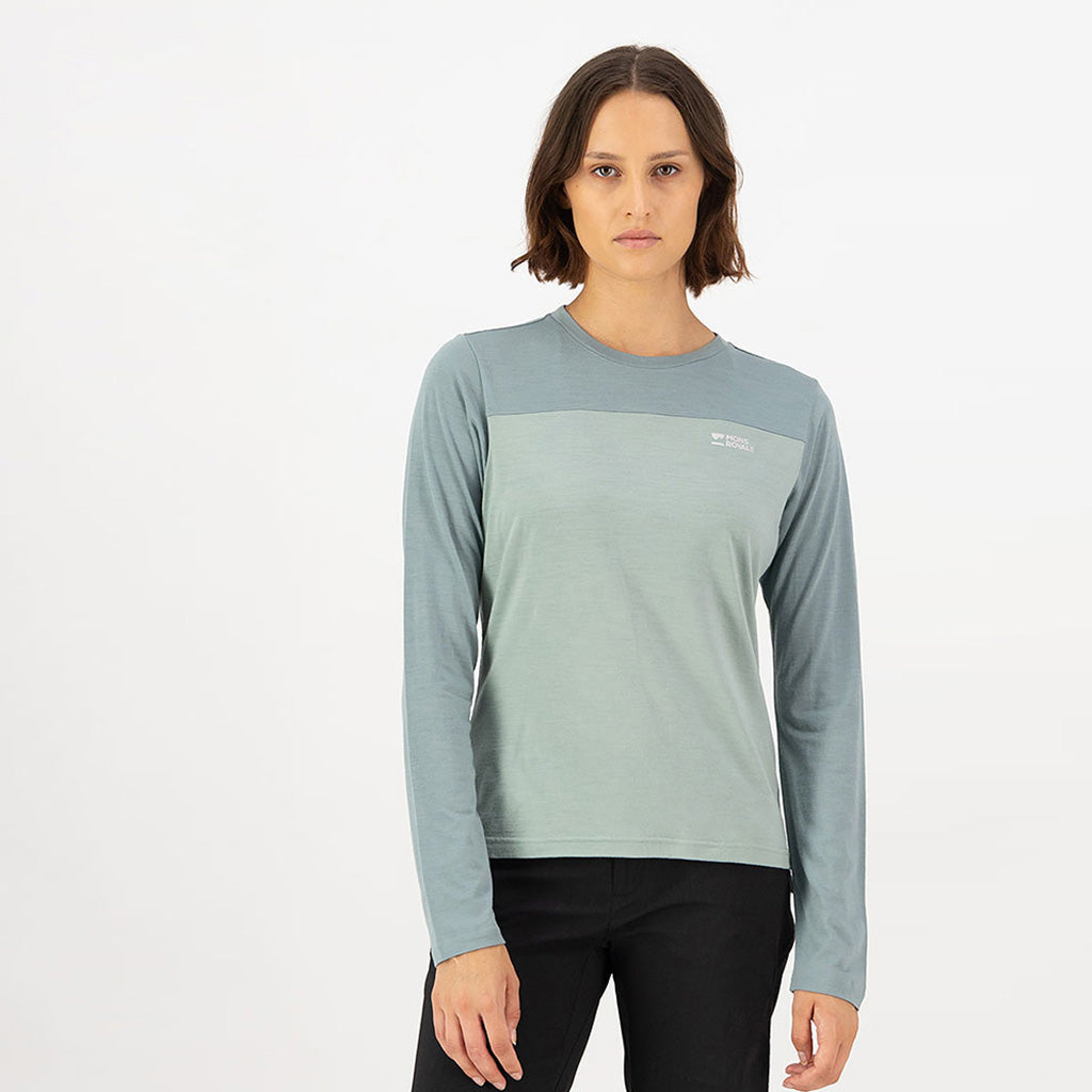 W's Diversion Merino Bike Jersey Long Sleeve Dew