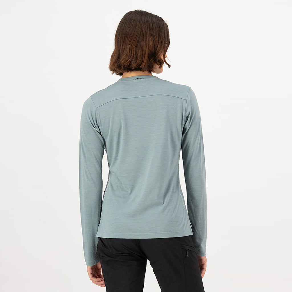W's Diversion Merino Bike Jersey Long Sleeve Dew