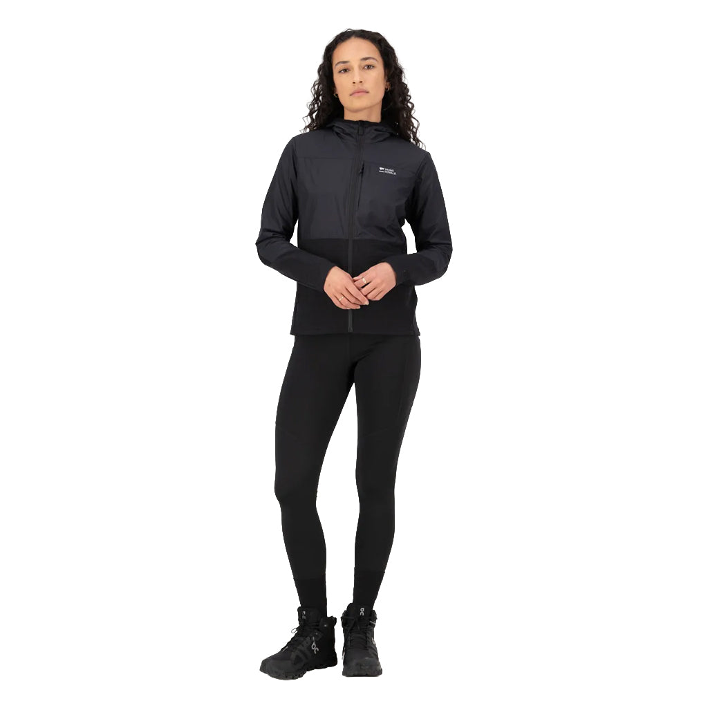 Offgrid Merino Fleece Wind Jacket - Black