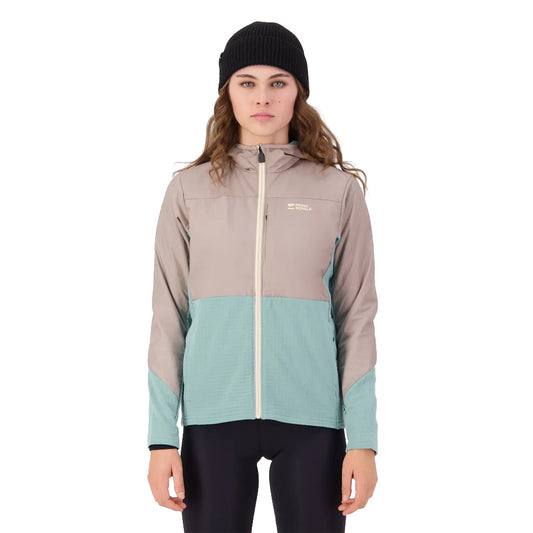 Offgrid Merino Fleece Wind Jacket - Dusty Teal/Cinder