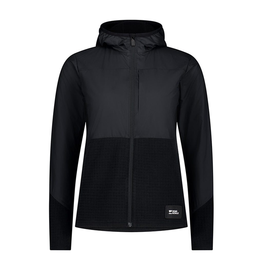 Offgrid Merino Fleece Wind Jacket - Black