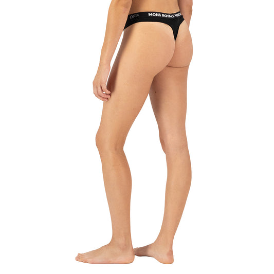 Stratos Merino Thong - Black