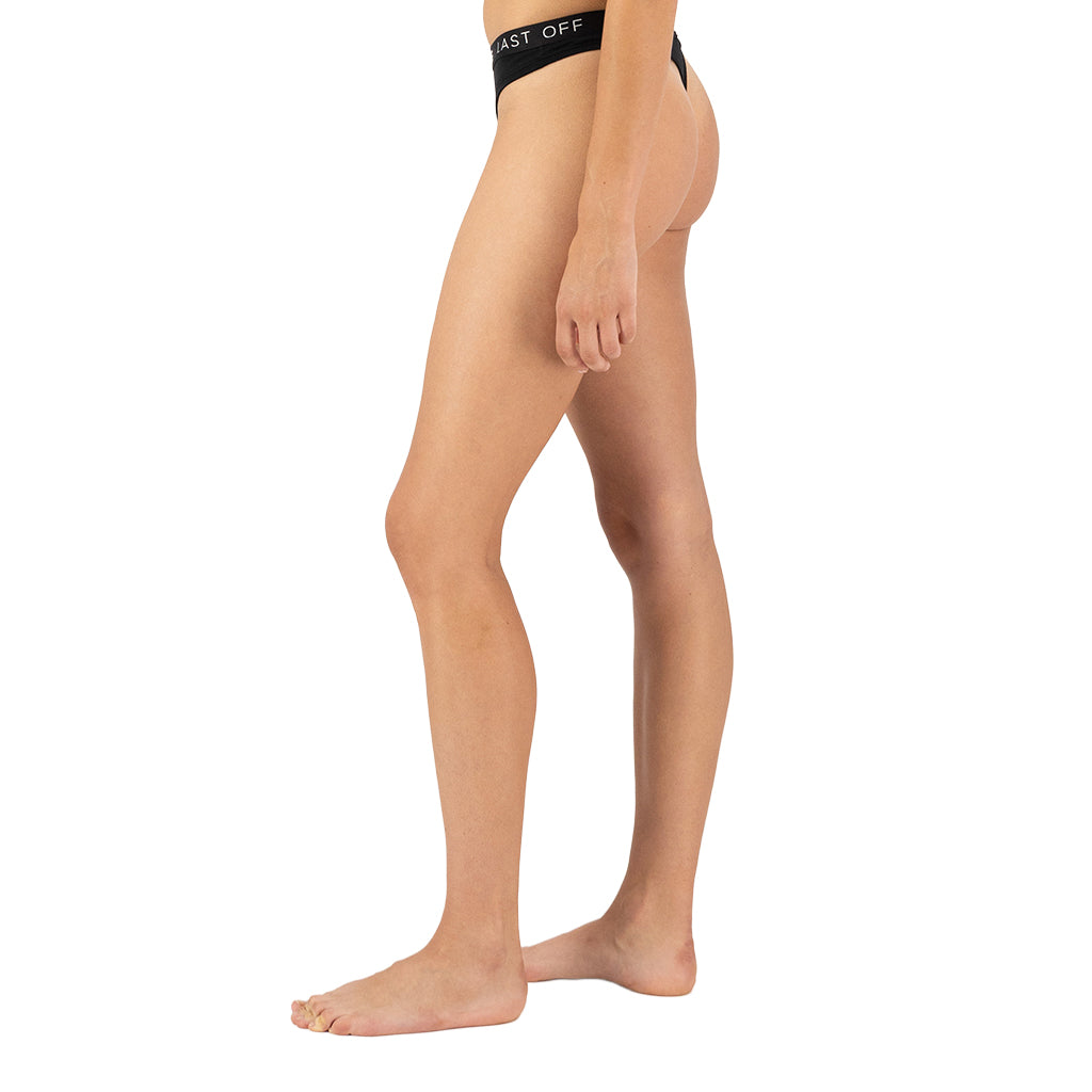 Stratos Merino Thong - Black
