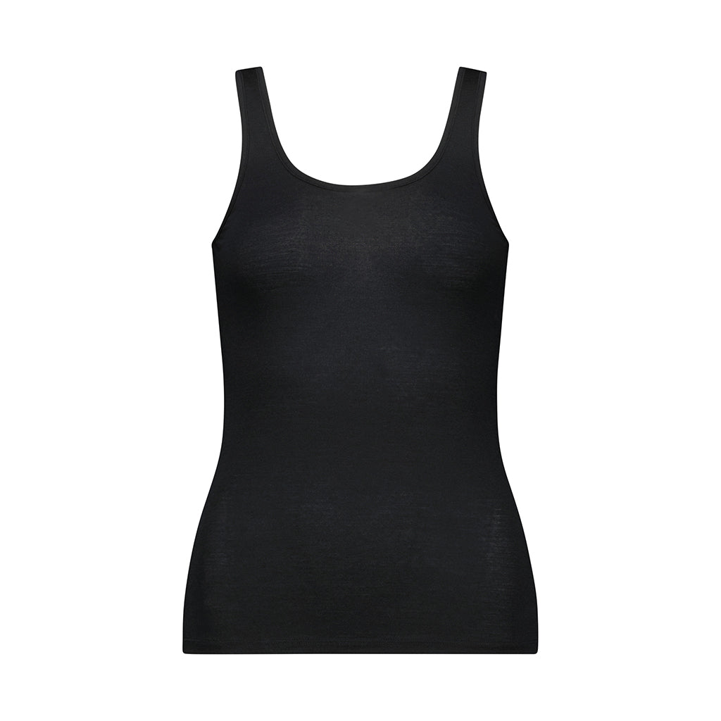 Folo Merino Tank - Black