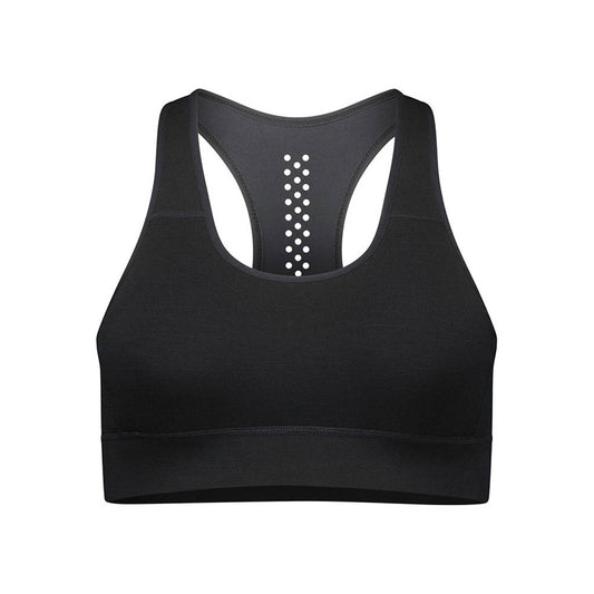Stratos Merino Sports Bra - Black