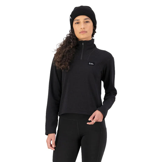Offgrid Merino Fleece Long Sleeve - Black