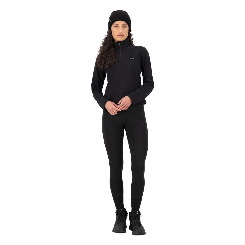 Offgrid Merino Fleece Long Sleeve - Black